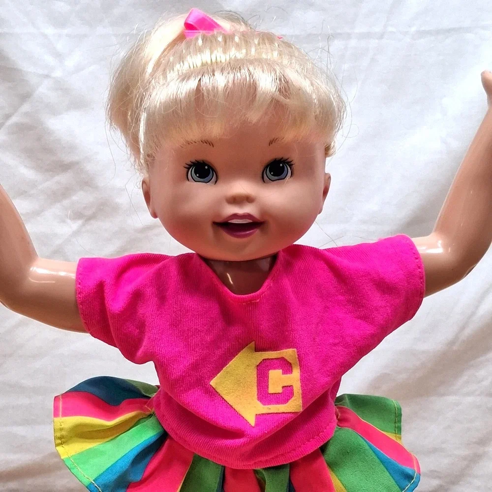 Toy Biz Vintage 1997 Casey Cartwheel Cheerleader Retro Doll 90s Replacement